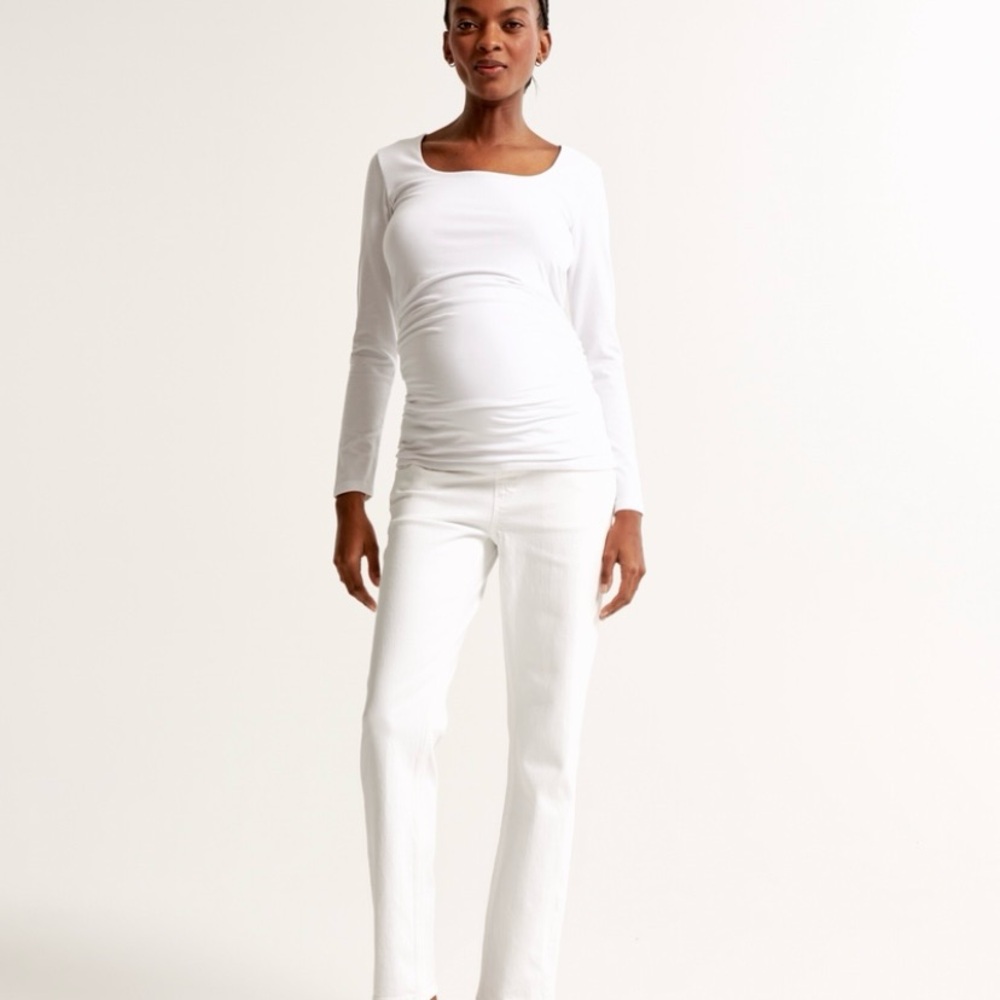 Abercrombie & Fitch Maternity Straight Legged Pants